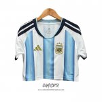 Primera Camiseta Argentina 2026 Mujer Corta