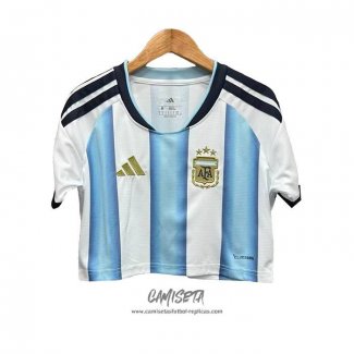 Primera Camiseta Argentina 2026 Mujer Corta
