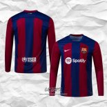 Primera Camiseta Barcelona 2023-2024 Manga Larga