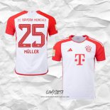 Primera Camiseta Bayern Munich Jugador Muller 2023-2024