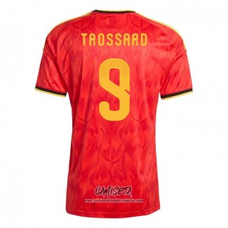 Primera Camiseta Belgica Jugador Trossard 2026 Leandro