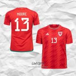 Primera Camiseta Gales Jugador Moore 2022