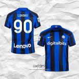 Primera Camiseta Inter Milan Jugador Lukaku 2022-2023