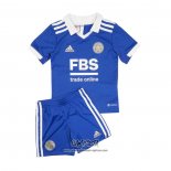 Primera Camiseta Leicester City 2022-2023 Nino