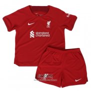 Primera Camiseta Liverpool 2022-2023 Nino