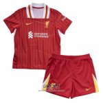 Primera Camiseta Liverpool 2024-2025 Nino