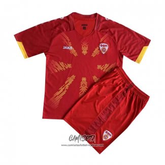 Primera Camiseta Macedonia del Norte 2023 Nino