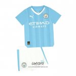 Primera Camiseta Manchester City 2023-2024 Nino