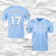 Primera Camiseta Manchester City Jugador De Bruyne 2023-2024