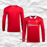 Primera Camiseta Manchester United 2022-2023 Manga Larga