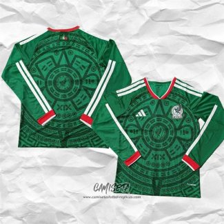 Primera Camiseta Mexico 2026 Manga Larga