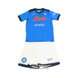 Primera Camiseta Napoli 2021-2022 Nino