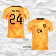 Primera Camiseta Paises Bajos Jugador Malacia 2022