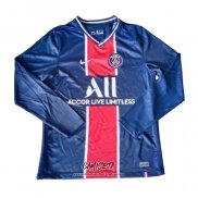 Primera Camiseta Paris Saint-Germain 2020-2021 Manga Larga