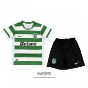Primera Camiseta Sporting 2025-2026 Nino