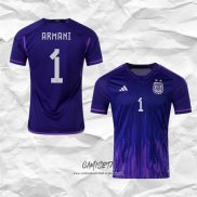 Segunda Camiseta Argentina Jugador Armani 2022