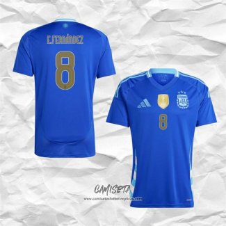 Segunda Camiseta Argentina Jugador E.Fernandez 2024