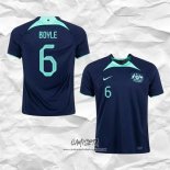Segunda Camiseta Australia Jugador Boyle 2022