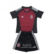 Segunda Camiseta Espana Portero 2026 Nino