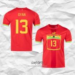 Segunda Camiseta Ghana Jugador Gyan 2022
