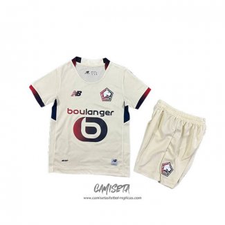 Segunda Camiseta Lille 2025-2026 Nino