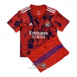 Segunda Camiseta Lyon 2022-2023 Nino