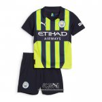Segunda Camiseta Manchester City 2024-2025 Nino
