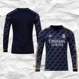 Segunda Camiseta Real Madrid 2023-2024 Manga Larga