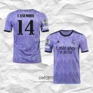 Segunda Camiseta Real Madrid Jugador Casemiro 2022-2023