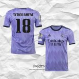 Segunda Camiseta Real Madrid Jugador Tchouameni 2022-2023