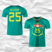 Segunda Camiseta Senegal Jugador M.Loum 2022