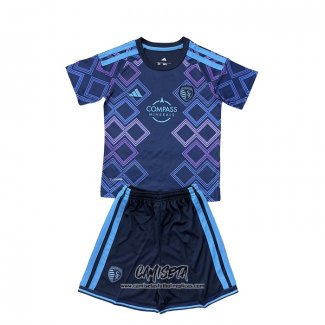 Segunda Camiseta Sporting Kansas City 2026 Nino