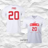 Segunda Camiseta Suiza Jugador Frei 2022