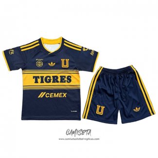 Segunda Camiseta Tigres UANL 2026-2027 Nino