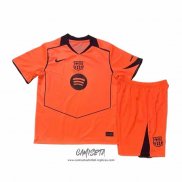 Tercera Camiseta Barcelona 2025-2026 Nino