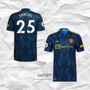 Tercera Camiseta Manchester United Jugador Sancho 2021-2022