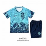 Camiseta Barcelona Special 2025-2026 Nino Azul