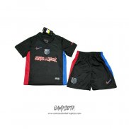 Camiseta Barcelona Special 2025-2026 Nino Negro