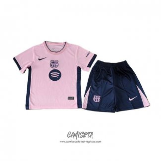 Camiseta Barcelona Special 2025-2026 Nino Rosa