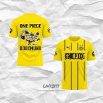 Camiseta Borussia Dortmund ONE PIECE 2025-2026 Amarillo Tailandia