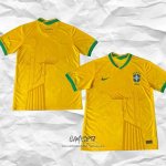 Camiseta Brasil Jesus 2024-2025 Amarillo Tailandia