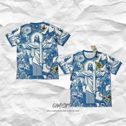 Camiseta Brasil Jesus 2025-2026 Azul Tailandia
