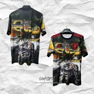Camiseta Japon Anime 2025-2026 Negro Rojo Tailandia