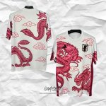 Camiseta Japon Dragon 2025-2026 Blanco Rojo Tailandia