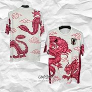 Camiseta Japon Dragon 2025-2026 Blanco Rojo Tailandia