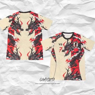 Camiseta Japon Y-3 Dragon 2025-2026 Blanco Rojo Tailandia