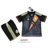 Camiseta Mexico Portero 2024 Nino Negro