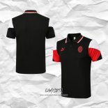 Camiseta Polo del AC Milan 2021-2022 Negro