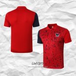 Camiseta Polo del Francia 2020-2021 Rojo
