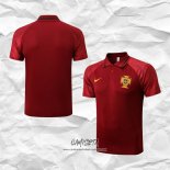 Camiseta Polo del Portugal 2022-2023 Rojo